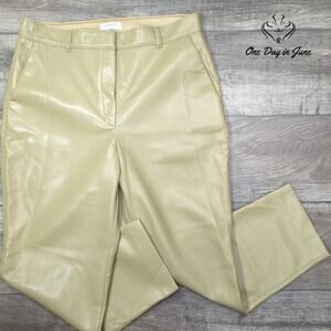 Babaton Faux Leather Pants Size 14